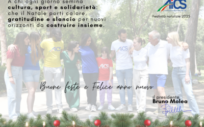 Festività natalizie 2025, gli auguri di AiCS