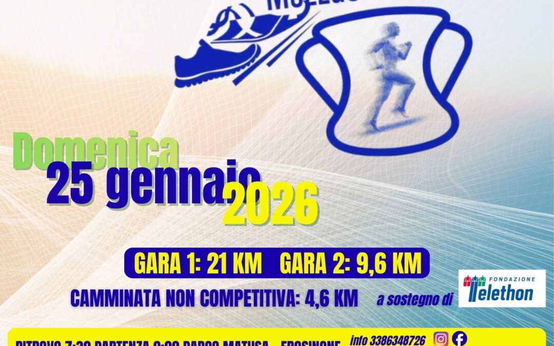 La MezzaCiocia…ra diventa Campionato AiCS di Mezza Maratona