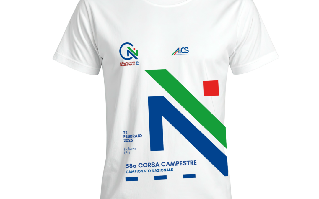 58° Campionato nazionale di Corsa Campestre AiCS: iscrizioni aperte e presentati poster e t-shirt ufficiale