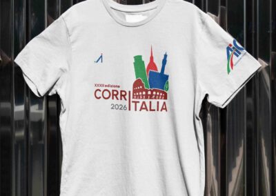Corritalia 2026: presentati il poster e la t-shirt ufficiale della XXXIII edizione