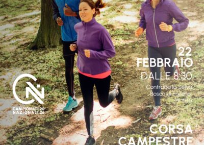 58° Campionato Nazionale di Corsa Campestre AiCS: domenica 22 febbraio pronti oltre 300 atleti nel Bosco di Paliano