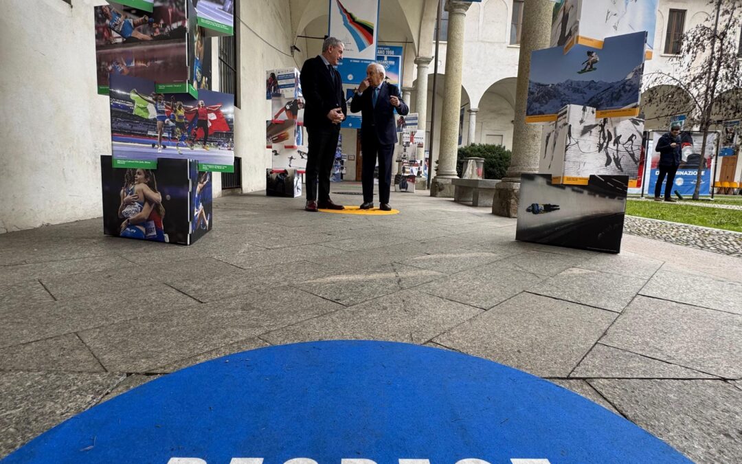 AiCS alla mostra FICTS “I Giochi nel Chiostro”: sport, cultura e valori olimpici al centro di Milano