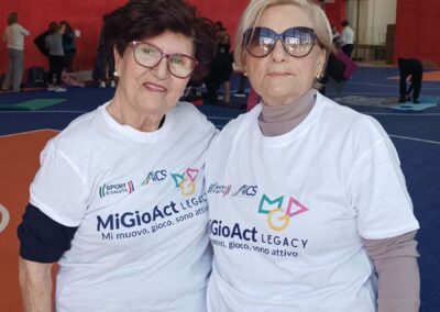 MIGioAct Legacy: consegnate mille t-shirt del progetto agli over 65 protagonisti dell’attività sportiva gratuita