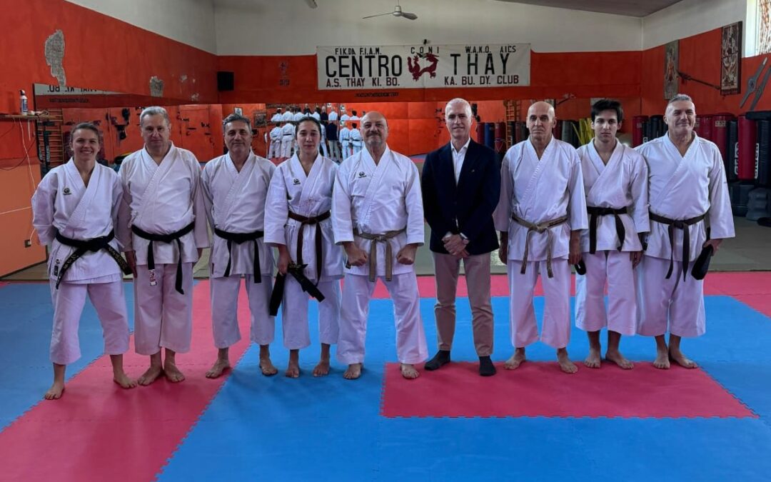Cremona, esami Karate con il responsabile nazionale Franco Destro