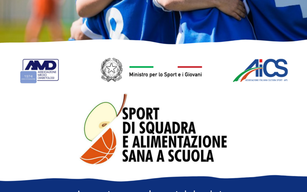 Perugia, Sport di squadra e alimentazione sana a scuola: il 9 aprile incontro con la nutrizionista