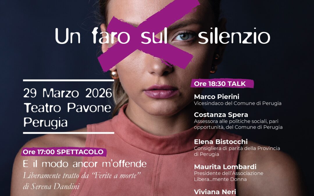 Perugia, con AiCS l’evento “Un faro sul silenzio”
