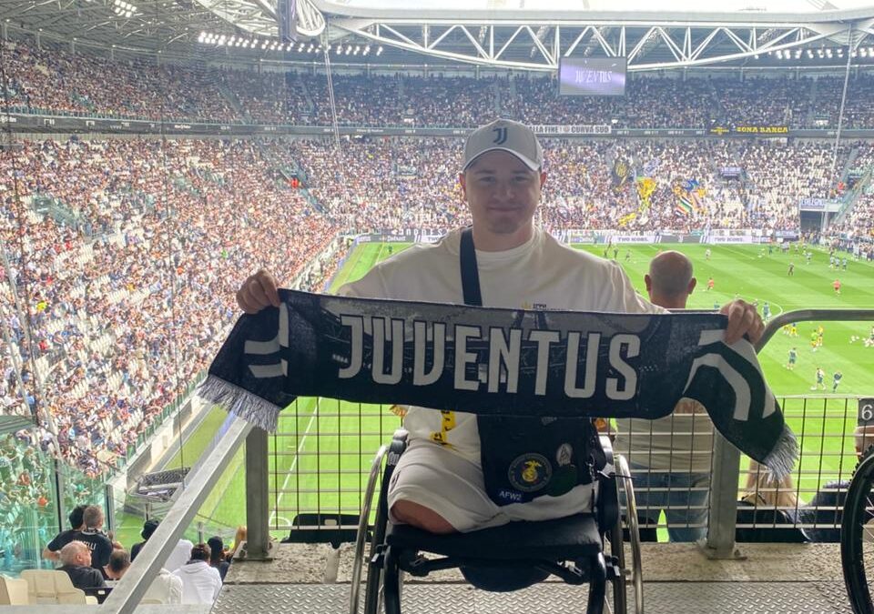 AiCS realizza il sogno di V.: dall’Ucraina a Torino per tifare Juventus