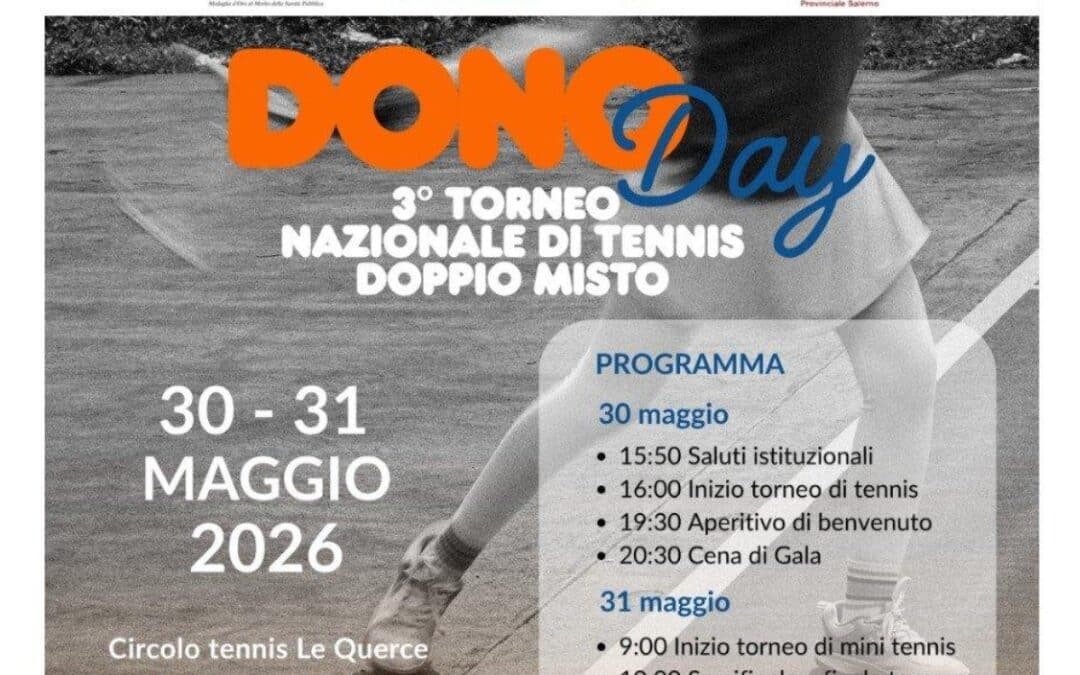 Dono Day, a Salerno lo sport scende in campo per la cultura della donazione