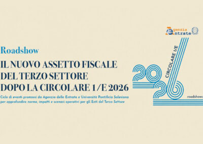 Nuovo fisco del Terzo settore, AiCS al roadshow nazionale di Firenze