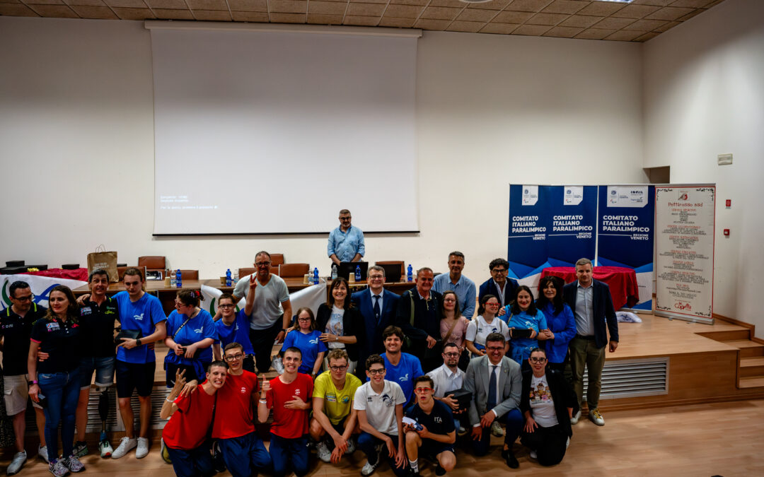 Rovigo, AiCS alla premiazione dei campioni paralimpici del territorio