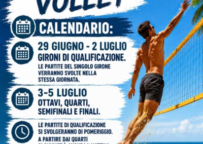 Beach volley AiCS, al Billa Bong Beach il torneo estivo dal 29 giugno al 5 luglio