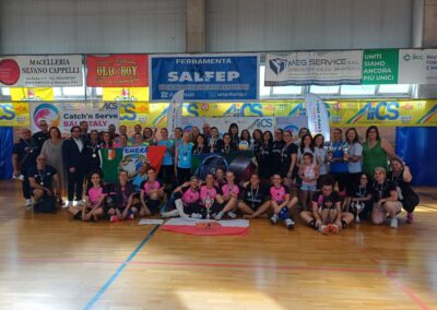 Catch’n Serve Ball, AiCS Volley Venere vince la prima Coppa Italia AiCS
