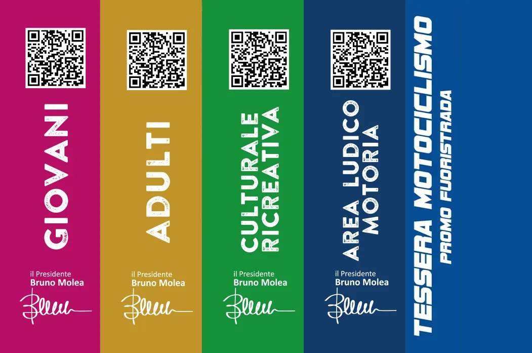 06_tutte le tessere 2026 Affiliazione e tesseramento CLICCA QUI
