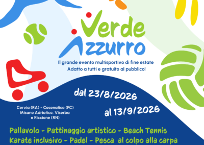 VerdeAzzurro 2026 ottiene il contributo della Regione Emilia-Romagna