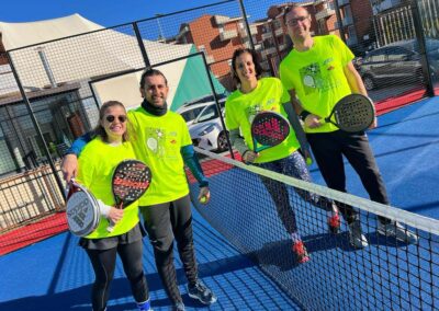 Parete di Genere, torna il flash mob AiCS di padel contro la violenza sulle donne