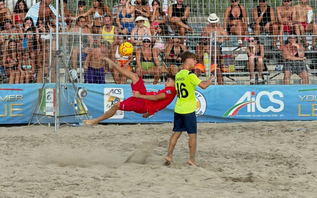 Beach soccer giovanile, a Battipaglia assegnati gli Scudetti nazionali AiCS