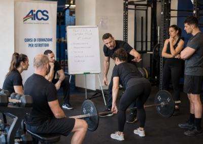 Pesistica e body building, a Giarre il corso AiCS per istruttori di secondo livello
