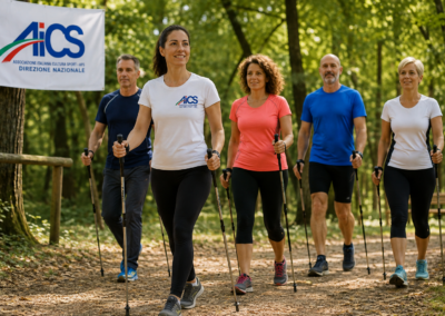 Nordic Walking, a Mestre il corso AiCS per istruttori di 1° livello