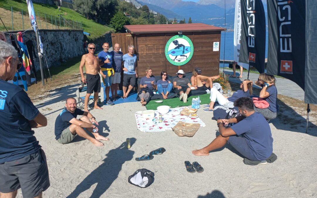 Wing-Foil, a Cremia il corso AiCS per istruttori nazionali di primo livello