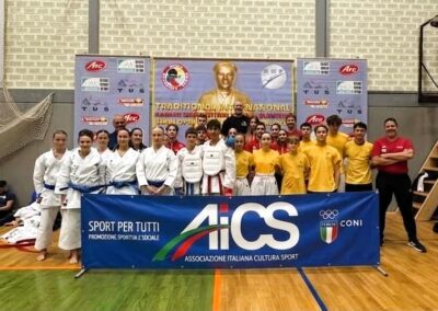 Open internazionale di karate a Kranj: la squadra AiCS brilla in Slovenia