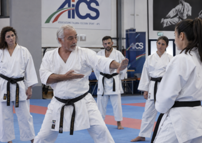 Karate, al via il corso nazionale AiCS per Allenatori, Istruttori e Maestri