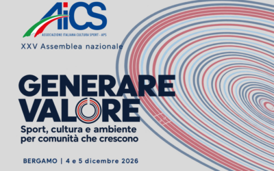 “Generare Valore”: a Bergamo il 4 e 5 dicembre la XXV Assemblea nazionale AiCS