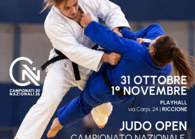 Riccione, un weekend sul tatami: il Campionato nazionale AiCS di Judo porta al PlayHall circa 800 persone